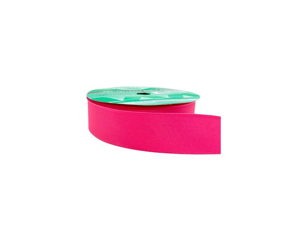CINTA RASO ARISTE Nro 5  24mm x10 MTS FUCSIA DOBLE FAZ