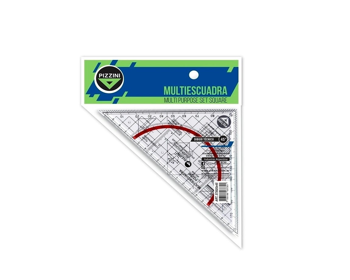 ESCUADRA PIZZINI 3730 MULTIESCUADRA 20/45