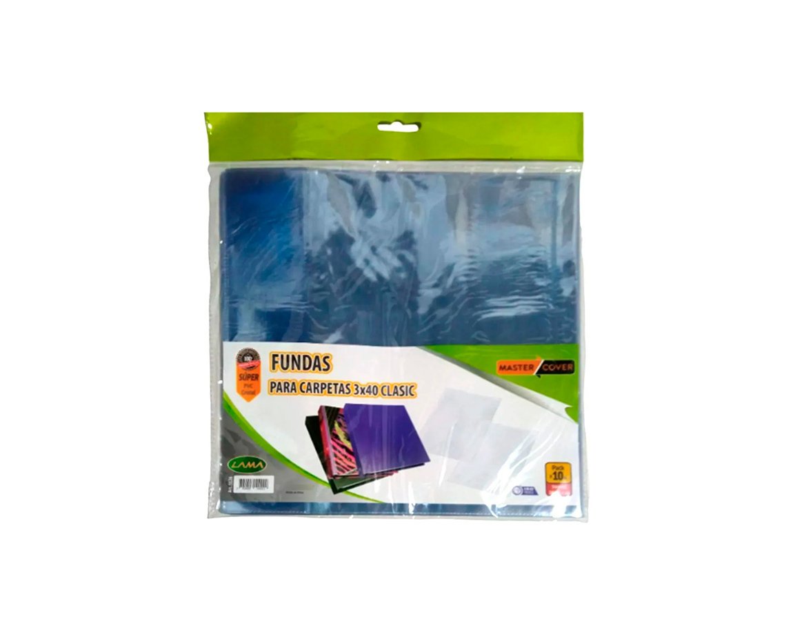 FUNDAS MIC AJUSTABLE P/CARPETA x 25 UNID.