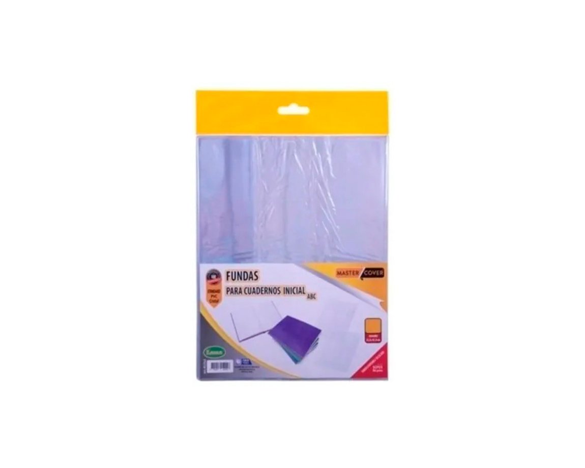 FUNDAS MIC AJUSTABLE P/CUADERNO ABC Nro 3 x 25 UNID.