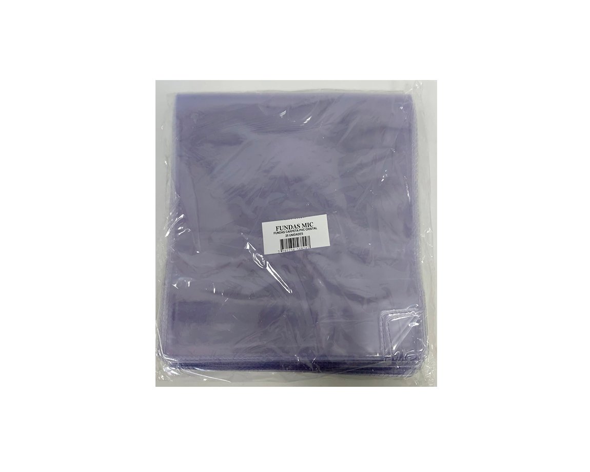 FUNDAS MIC AJUSTABLE P/CARPETA Nro 5 x25 UNID.