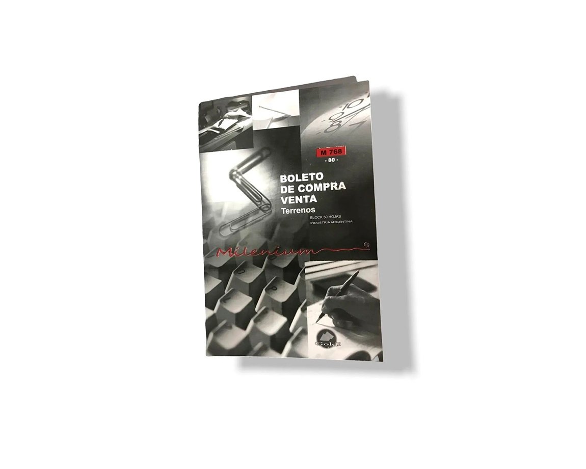 FORMULARIO M 768 (50) COMPRA VENTA TERRENOS. MILENIUM
