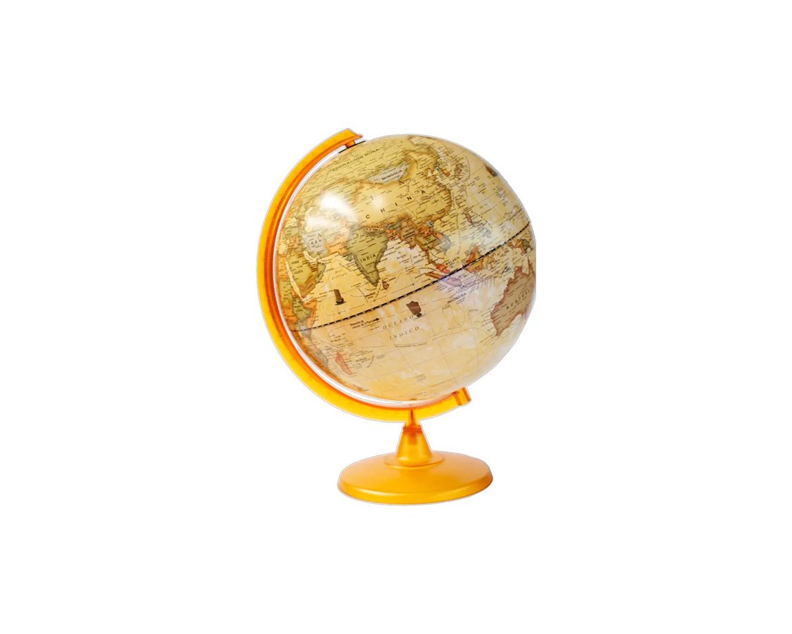 GLOBOS TERRAQUEOS 207ALW 20 CM LUZ ANTIGUO GLOTER