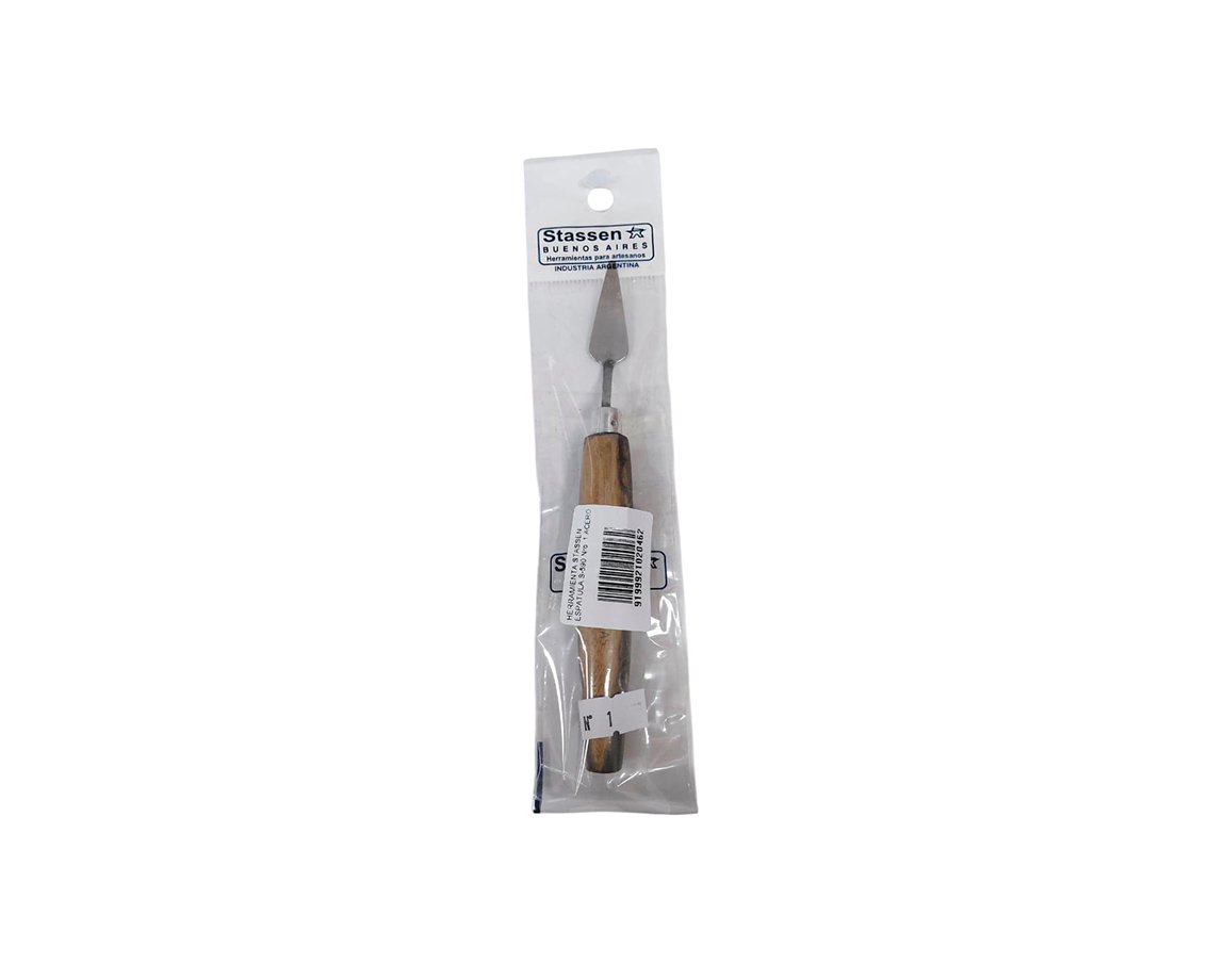 HERRAMIENTA STASSEN ESPATULA S-590 Nro  1 ACERO