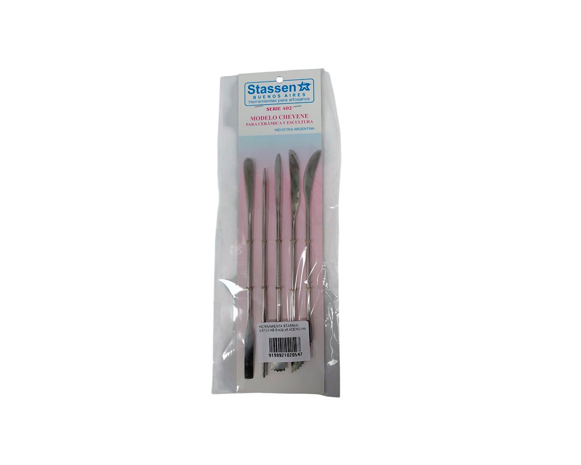 HERRAMIENTA STASSEN ESTECAS S-402 x5 ACERO PR