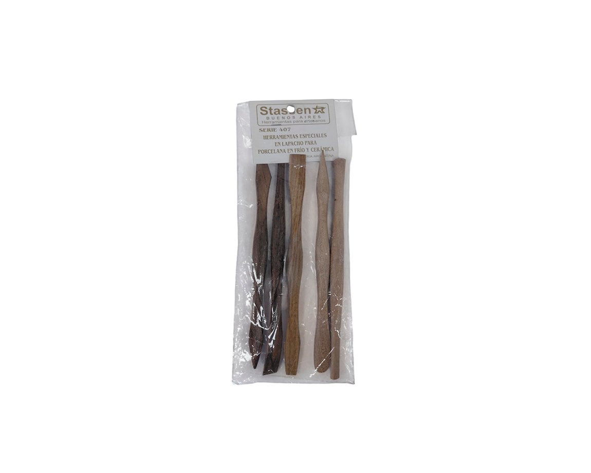 HERRAMIENTA STASSEN ESTECAS S-407 x5 LAPACHO
