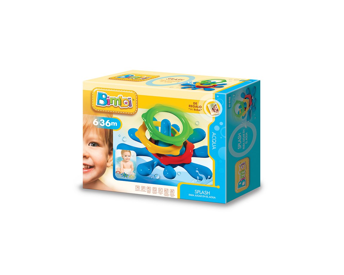 JUGUETE RASTI 01-0103 BIMBI SPLASH P/AGUA