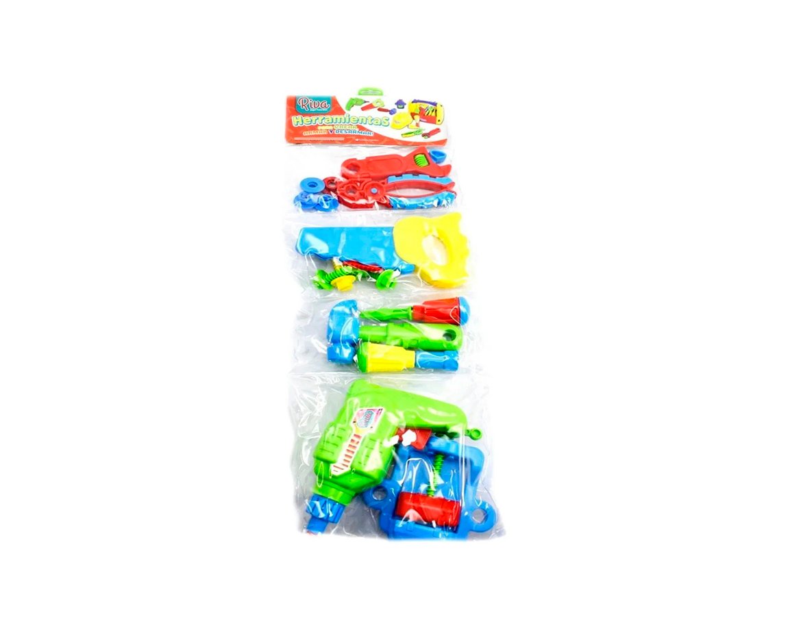 JUGUETE RIVA  457 SET HERRAMIENTAS COMPLETO