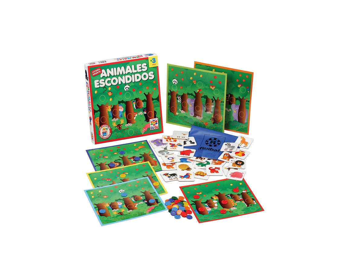 JUGUETE RUIBAL H467 ANIMALES ESCONDIDOS