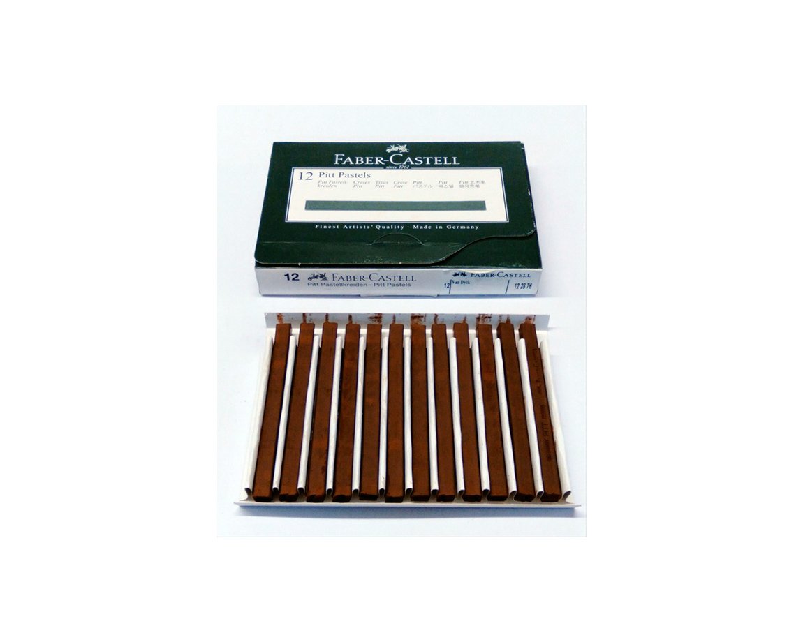 LAPIZ FABER ART PITT 122878 PASTEL x 12 U. SEPIA BARRITA