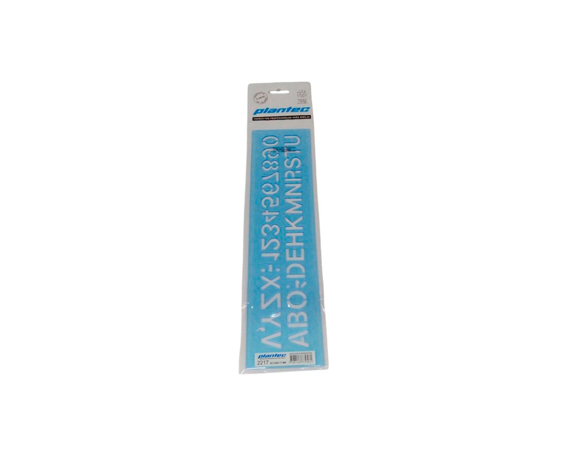 LETROGRAFO PLANTEC 2217 MED 17MM PVC 1PLANT