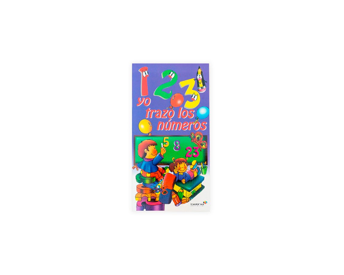 LIBROS BETINA DIDACTICOS YO TRAZO LOS NUMEROS