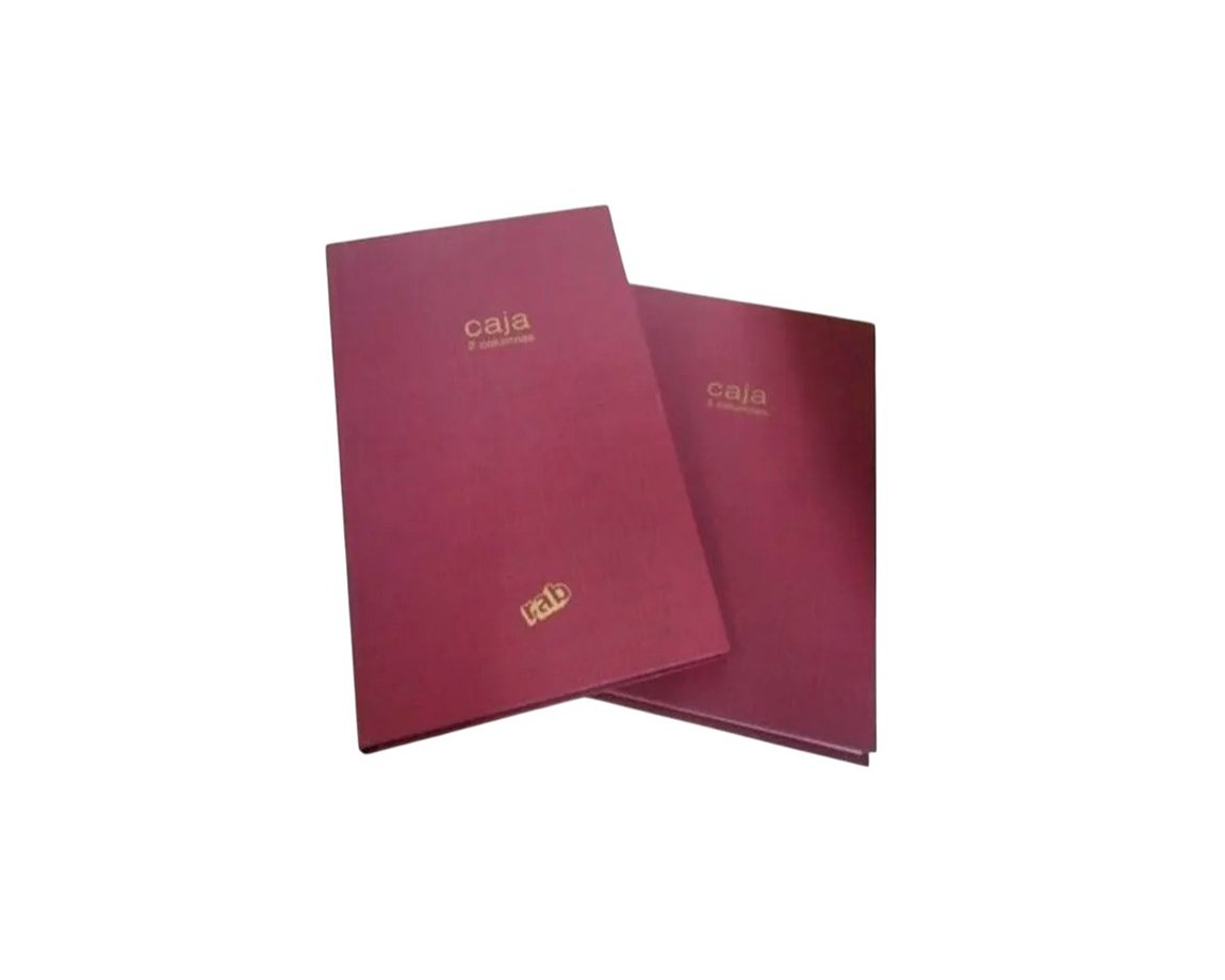 LIBRO RAB CORONA CAJA 2M 2 COLUMNAS 2231 T/D