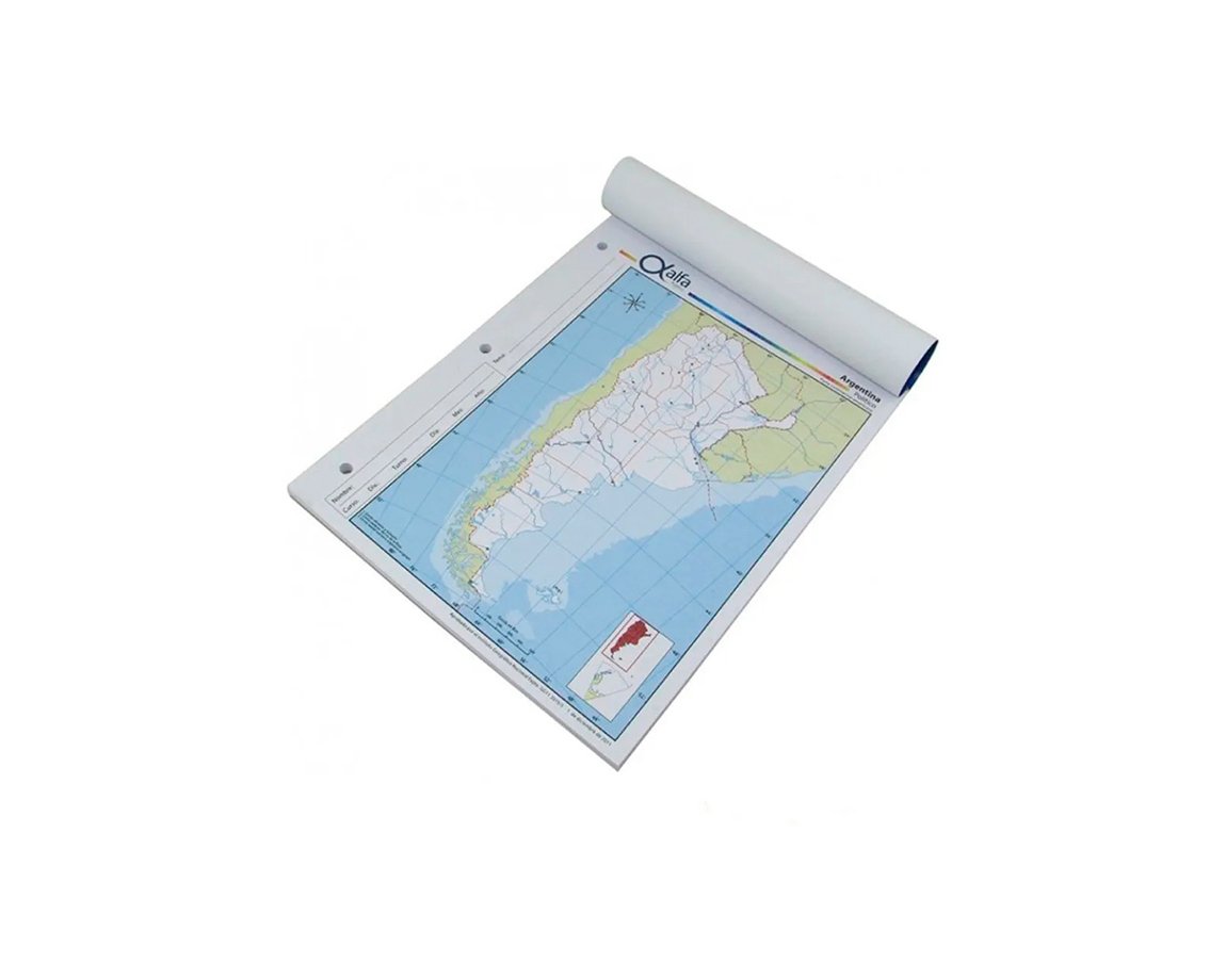 MAPAS ALFA Nro 3 F/P ARGENTINA