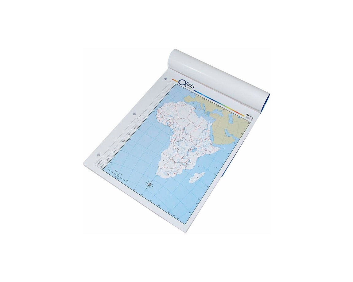 MAPAS ALFA Nro 3 F/P AFRICA