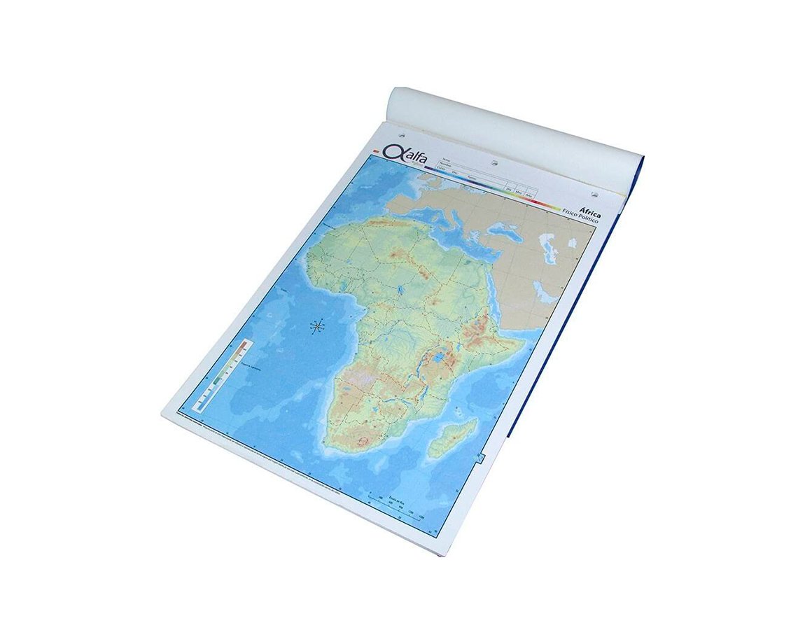 MAPAS ALFA Nro 5 F/P AFRICA