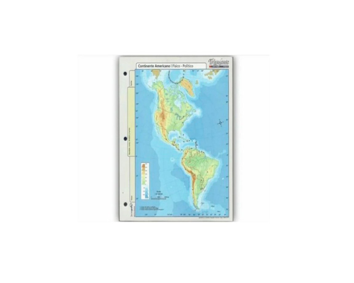 MAPAS TRIUNFANTE Nº3 CONT. AMERICANO F/P