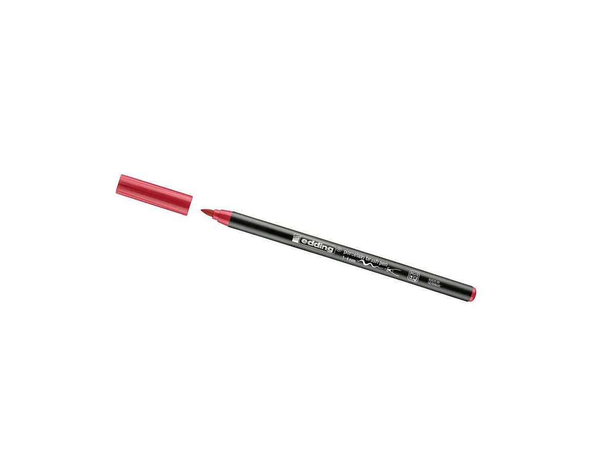 MARCADOR EDDING E-4200 PORCELAIN CARMIN x u.