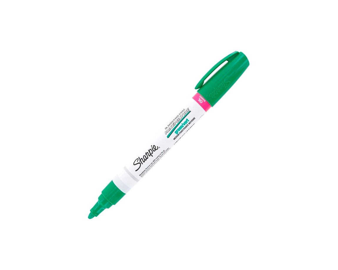 MARCADOR SHARPIE PAINT MEDIO VERDE x U.
