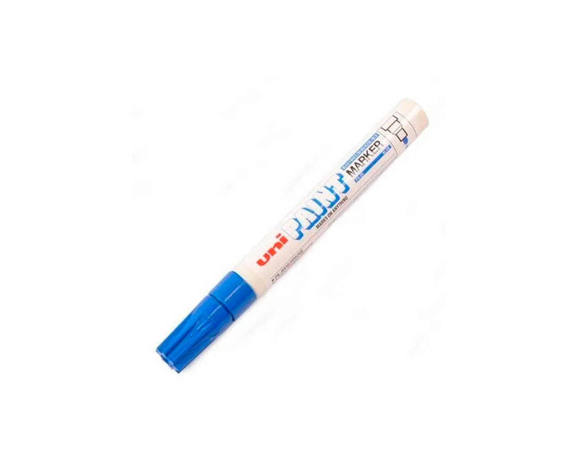 MARCADOR UNI PAINT PX-20 FINO/MEDIO AZUL