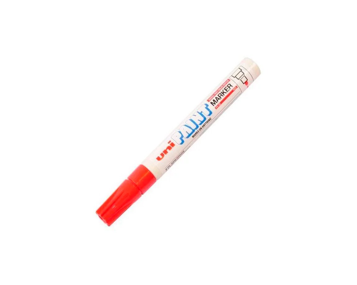 MARCADOR UNI PAINT PX-20 FINO/MEDIO ROJO