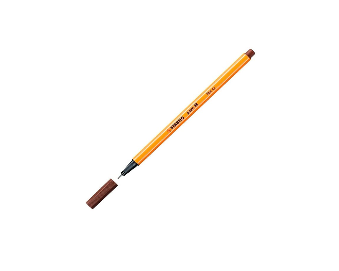 MICROFIBRA STABILO POINT 88/45 xUND MARRON