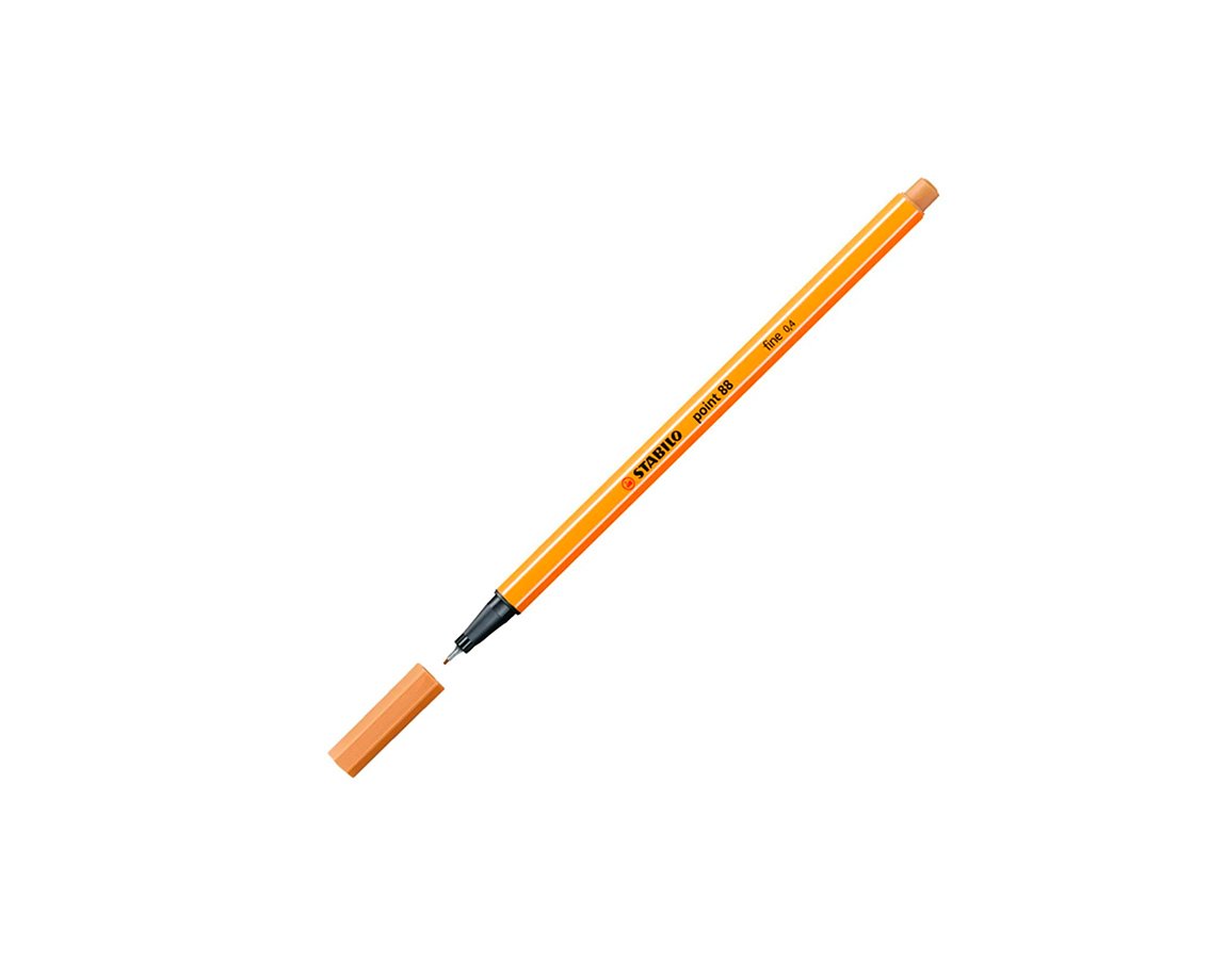 MICROFIBRA STABILO POINT 88/89 xUND OCRE OSCURO
