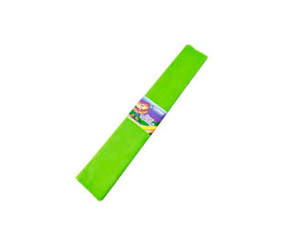 PAPEL CREPE LUMA VERDE MANZANA x unid.