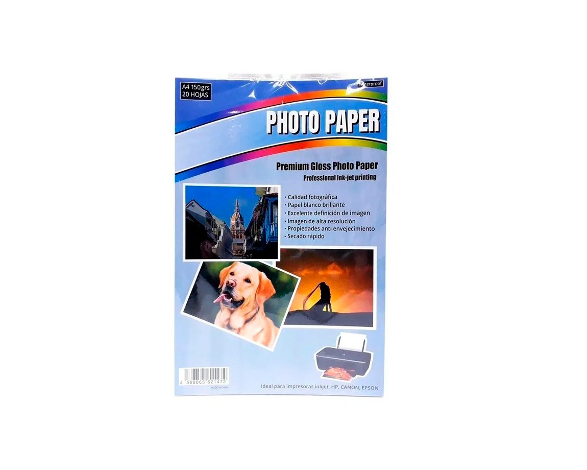 PAPEL ESPECIAL SEMIGLOSSY A4 868844 150G 50H INK-JET