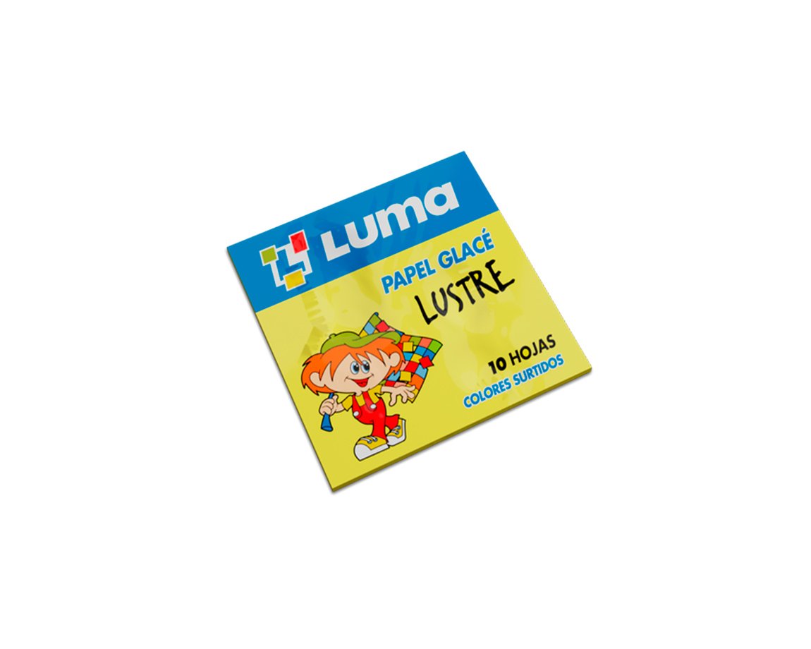 PAPEL GLACE COMUN 10x10 SOBRE x50 PAQ x10 UNID.