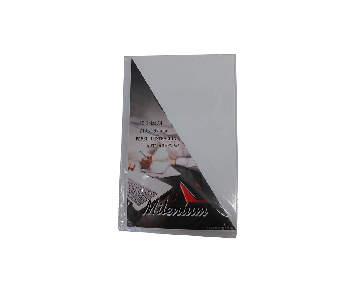 PAPEL MILENIUM ILUSTRACION 2400 A4 AUTOAD. x25 H