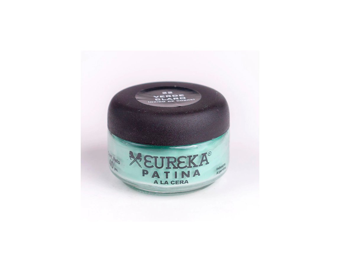 PATINAS EUREKA 22 OXIDO DE COBRE x40 GRS. (VERDE CLARO)
