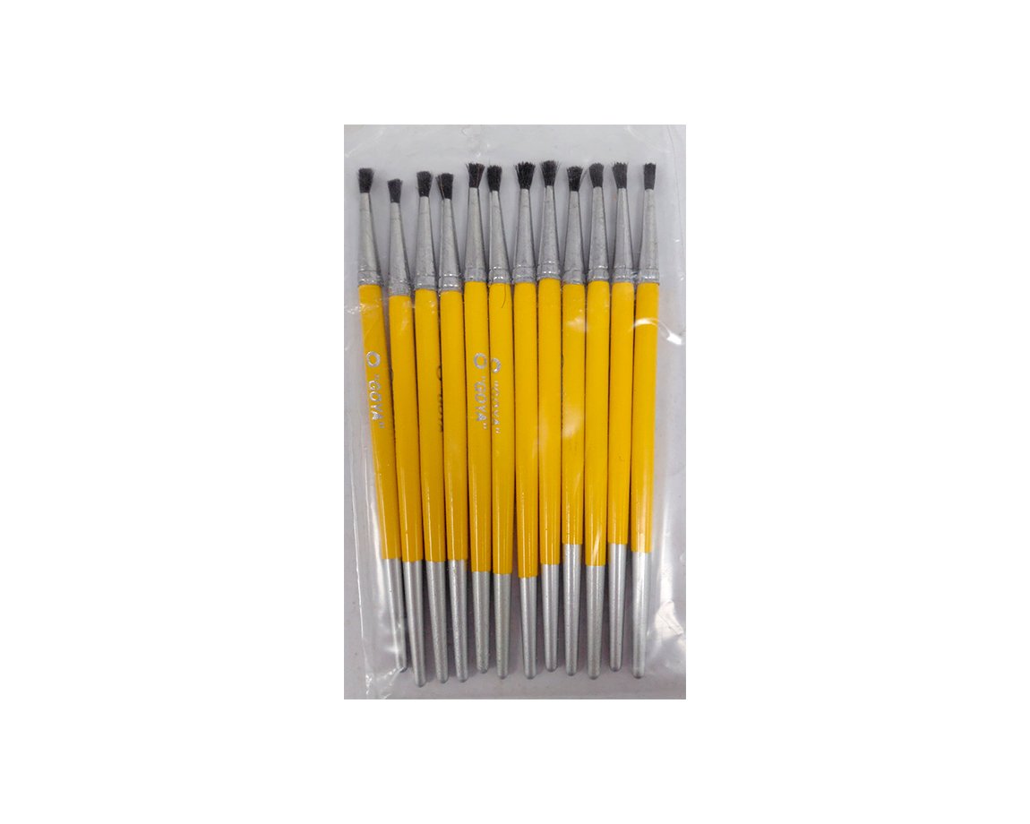 PINCEL GOYA S-AE N° 0 REDONDO x 12 UNID.