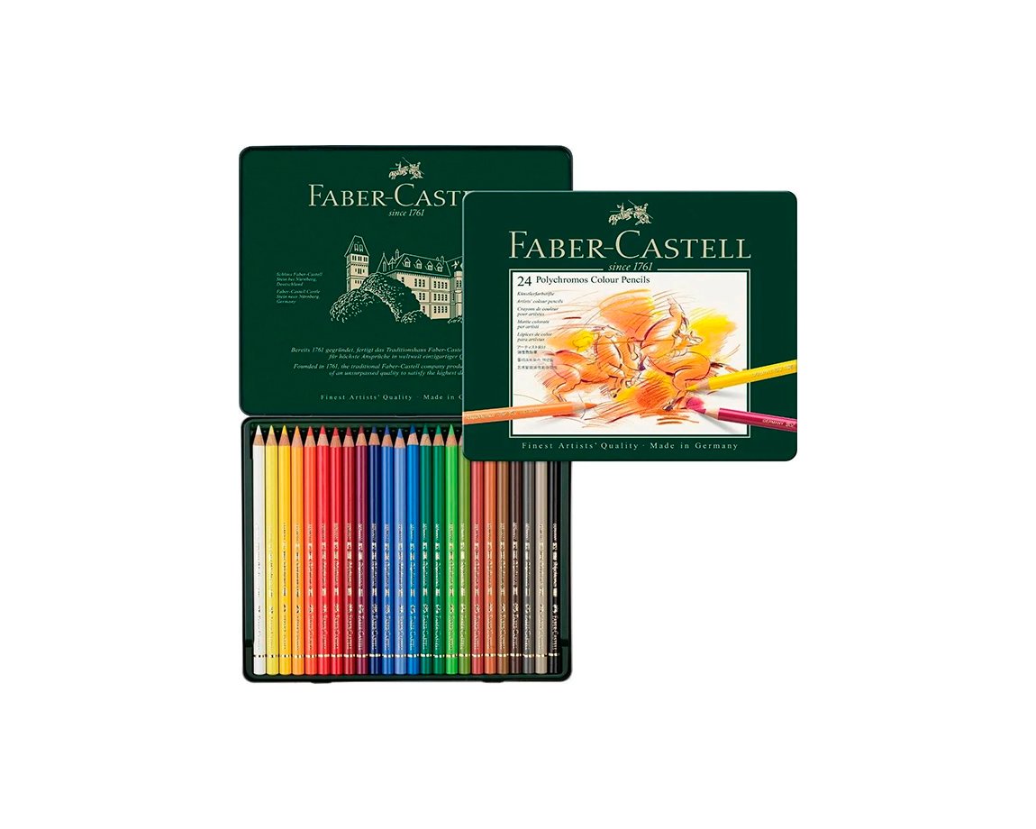 PINTURITAS FABER ART POLYCHROMOS 110024 x 24 UNID.