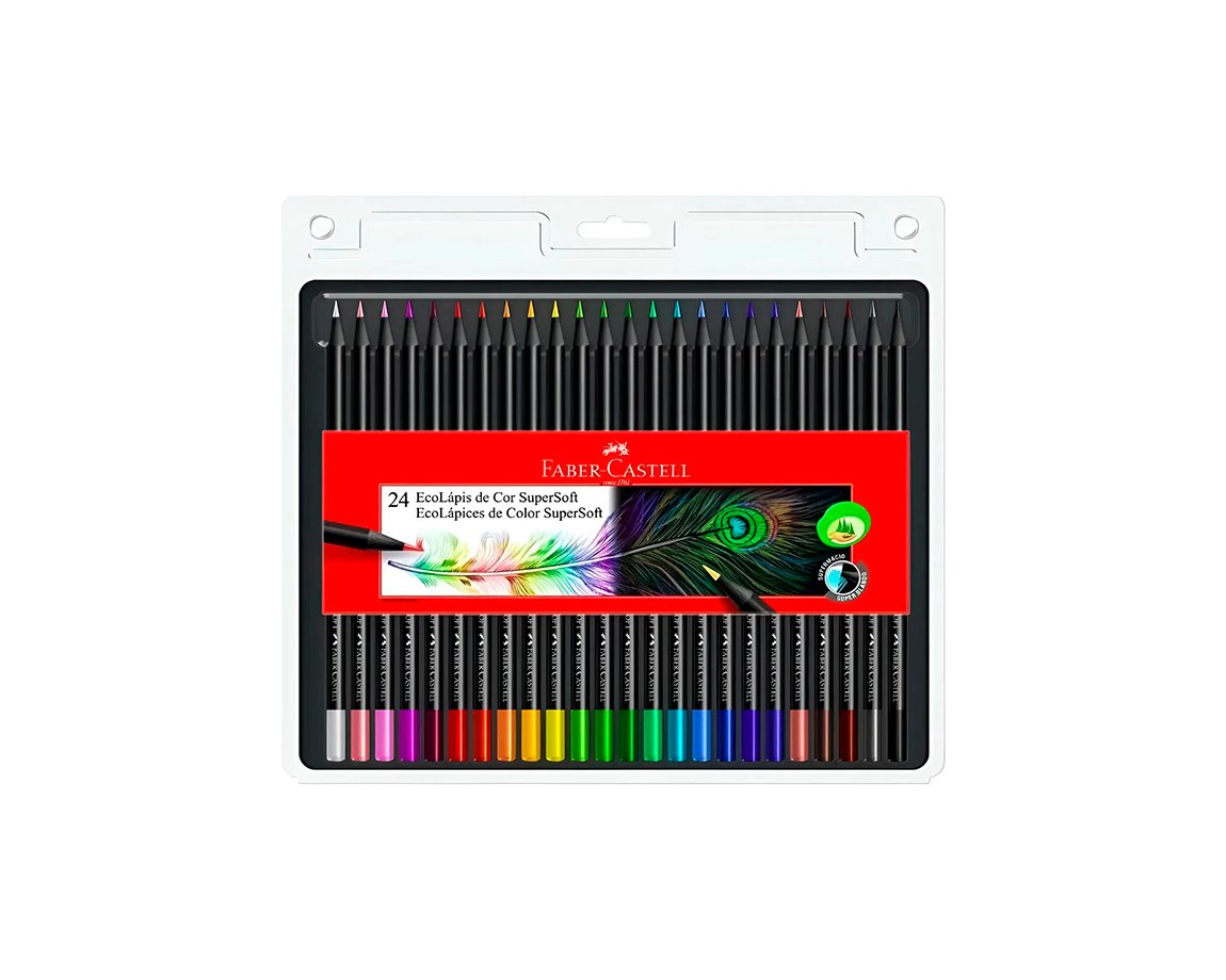 PINTURITAS FABER SUPERSOFT x24 NUEVO