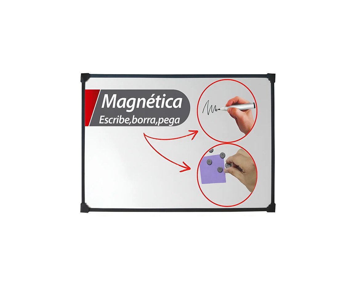 PIZARRA APXER MAGNETICA  60x80 13mm B/ALUMINIO