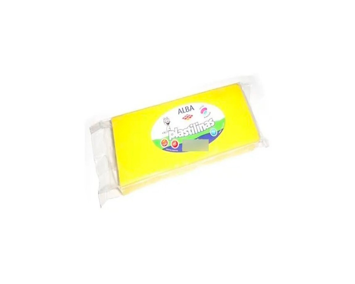 PLASTILINA ALBAMAGIC x24 005 20 GR AMARILLO