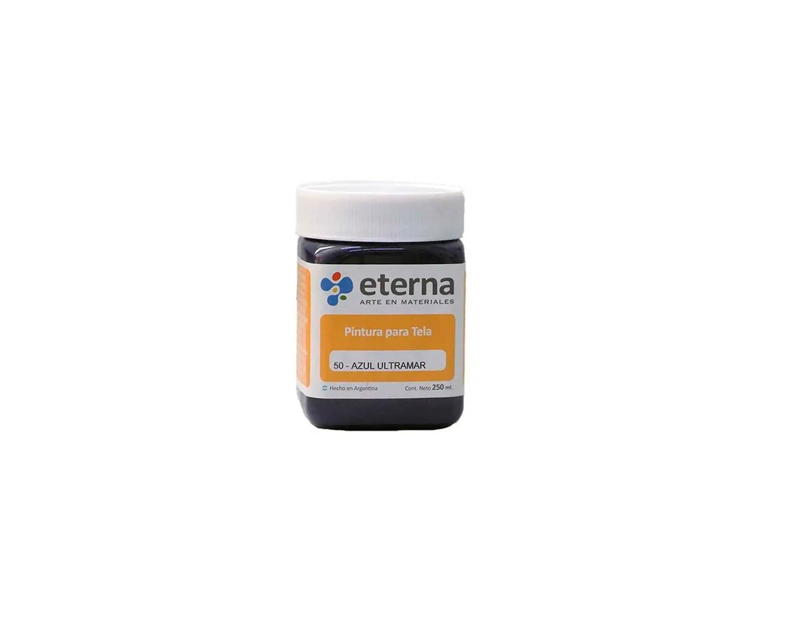 PINTURA ETERNA TELA x250 ML. 50 AZUL ULTRAMAR