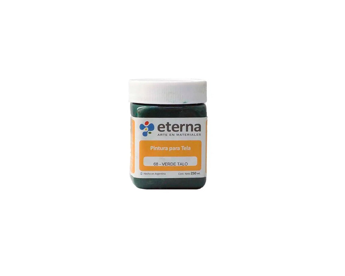 PINTURA ETERNA TELA x250 ML. 68 VERDE TALO