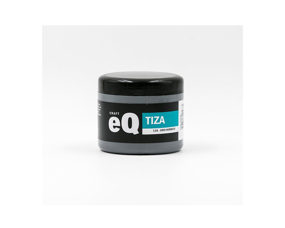 PINTURA EQARTE TIZA 200CC 116 GRIS NORDICO