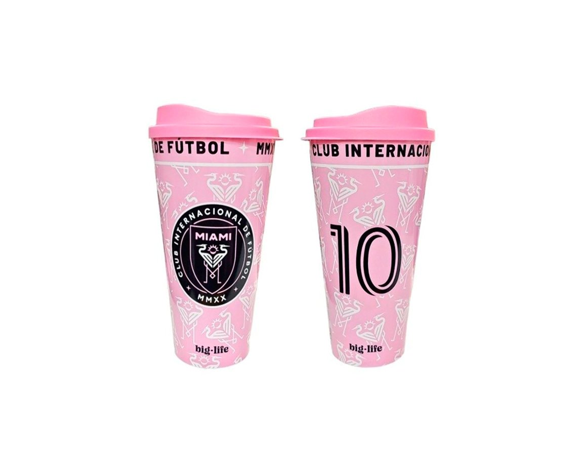 VASO PPR CAFE C/TAPA INTER MIAMI