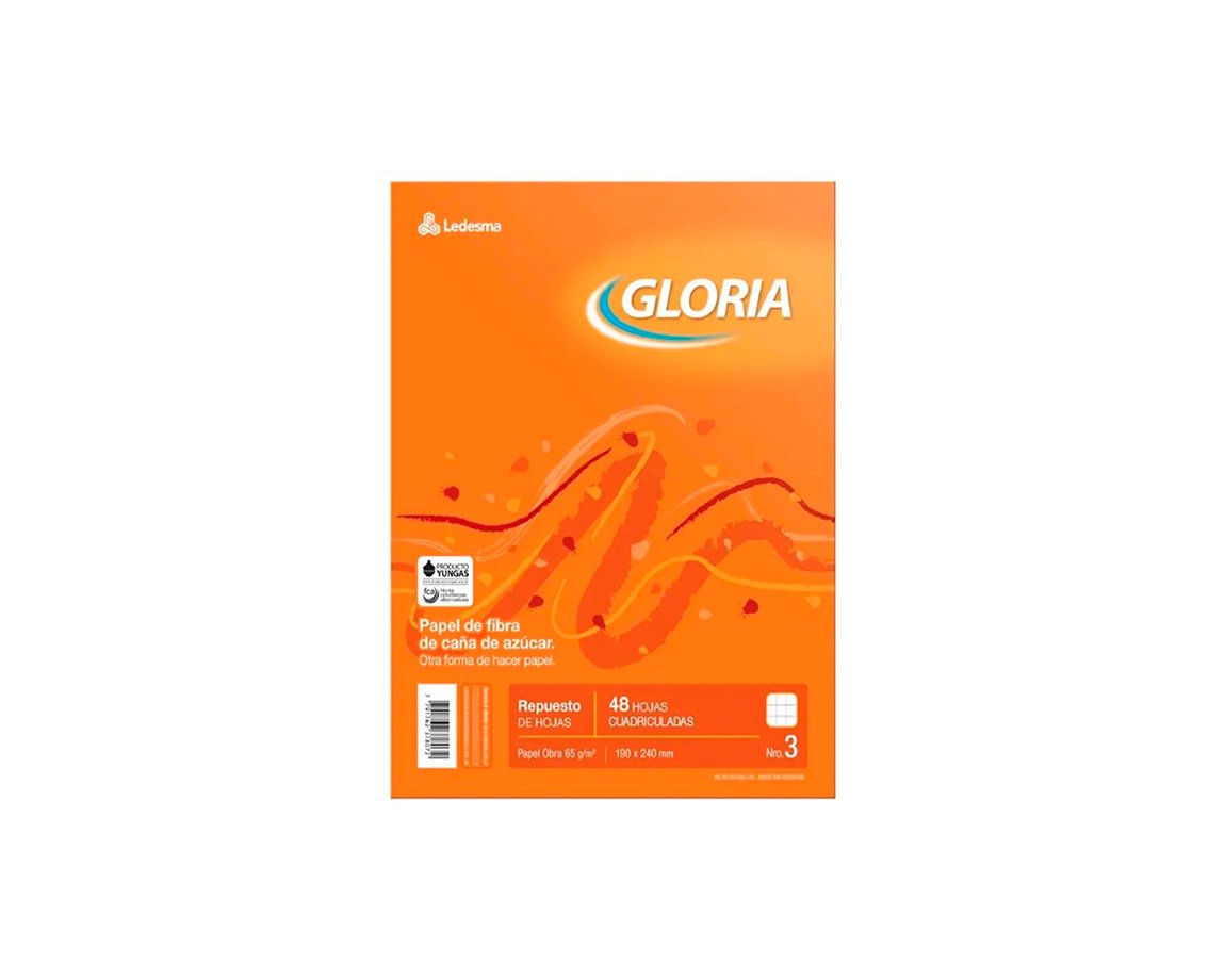 REPUESTOS GLORIA 48 H. # NARANJA