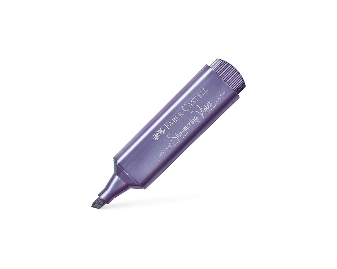 RESALTADOR FABER 46 METALLIC x 10 U. VIOLETA