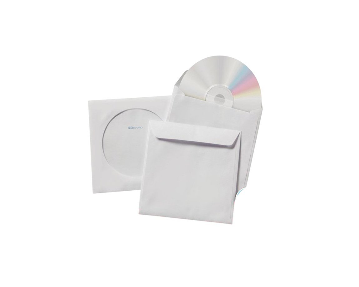 SOBRE CD -CDV80- VENTANA x 50 UNID.