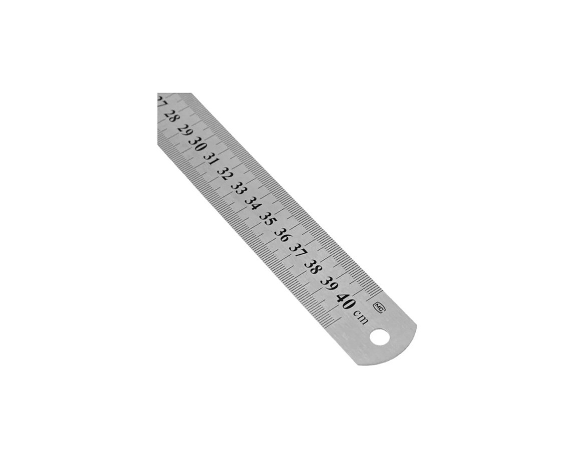 REGLA DE ACERO  40 CM ASB