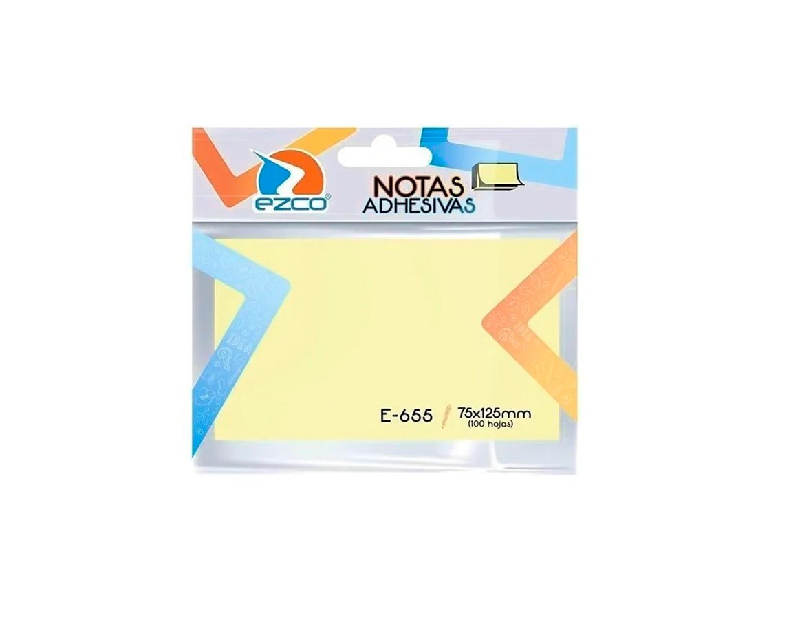 TACOS EZCO E-655 75x125 x 100 H AMARILLO x 12 U. (655)