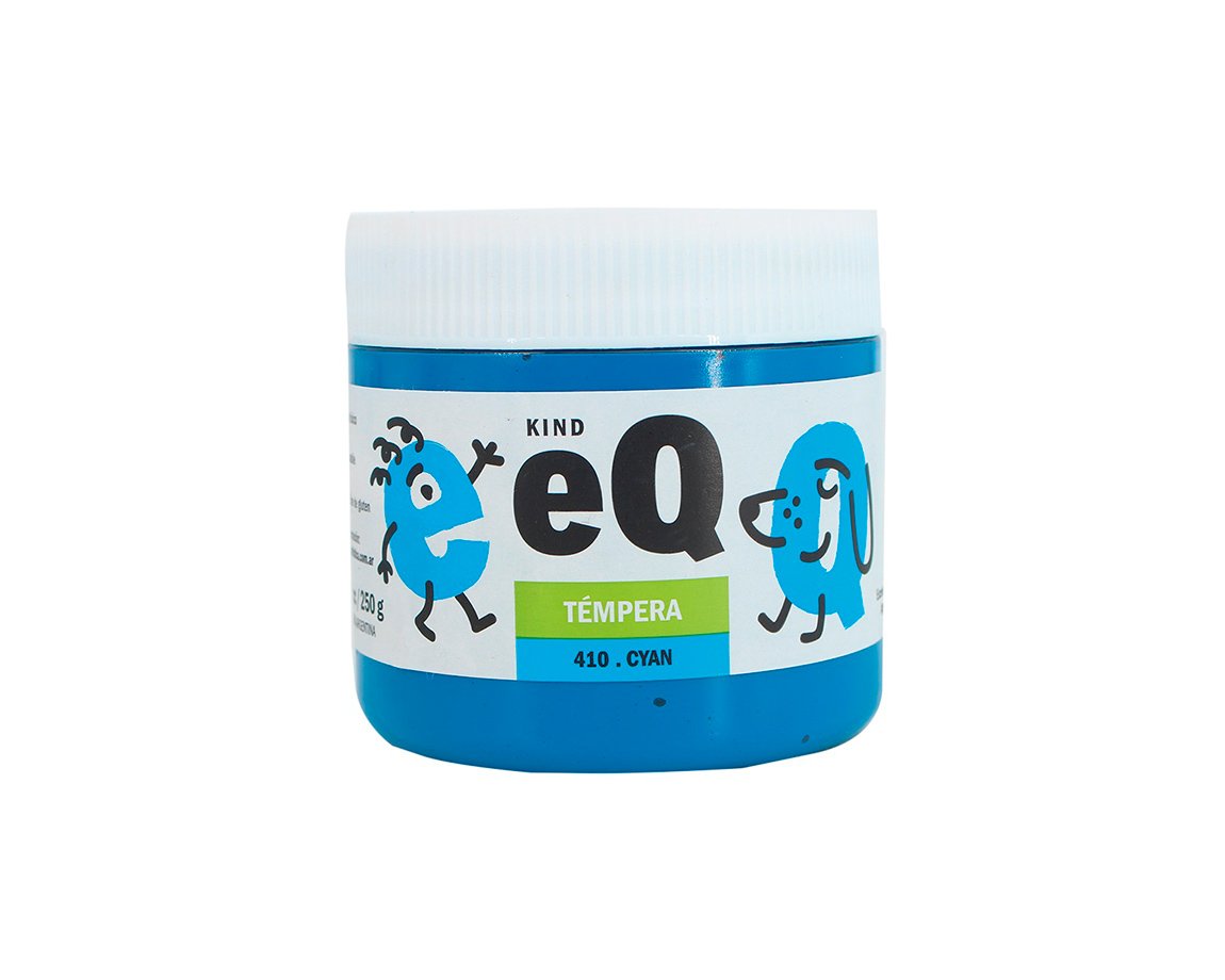 TEMPERA EQ POTE 250GS 410 CYAN