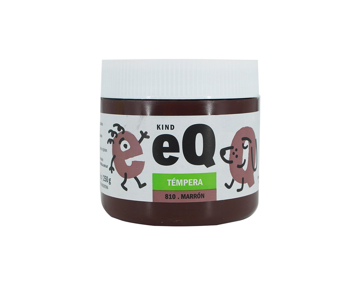 TEMPERA EQ POTE 250GS 810 MARRON