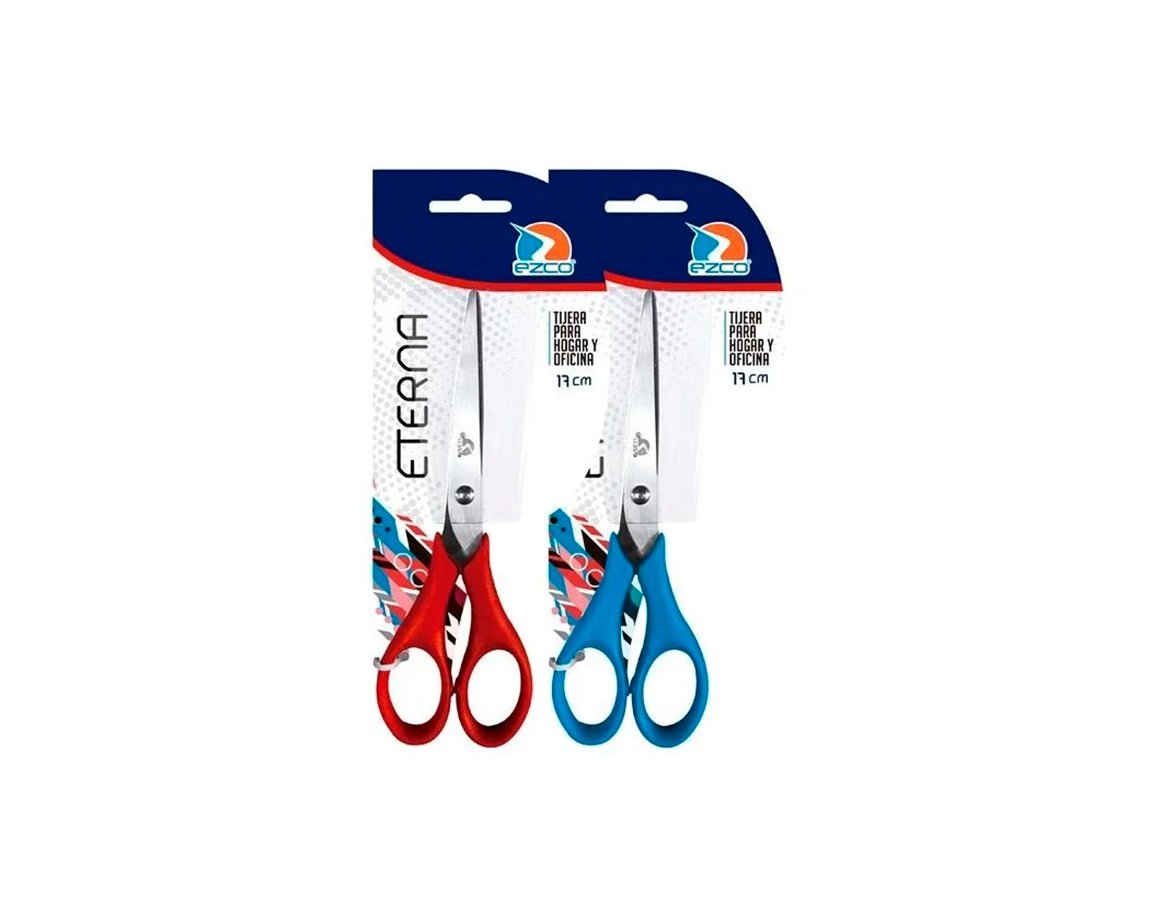 TIJERA EZCO ETERNA 17CM BLISTER