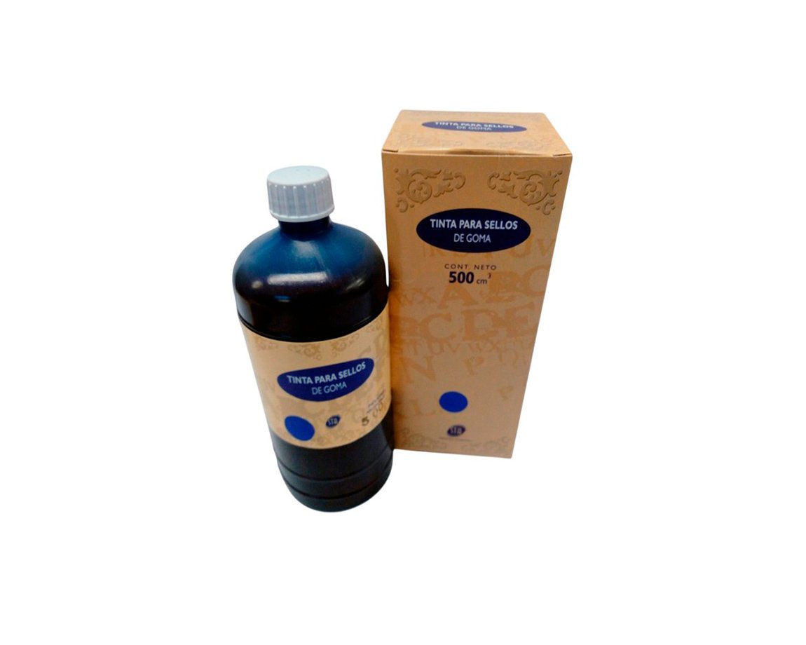 TINTA STA P/SELLOS x500 CC AZUL